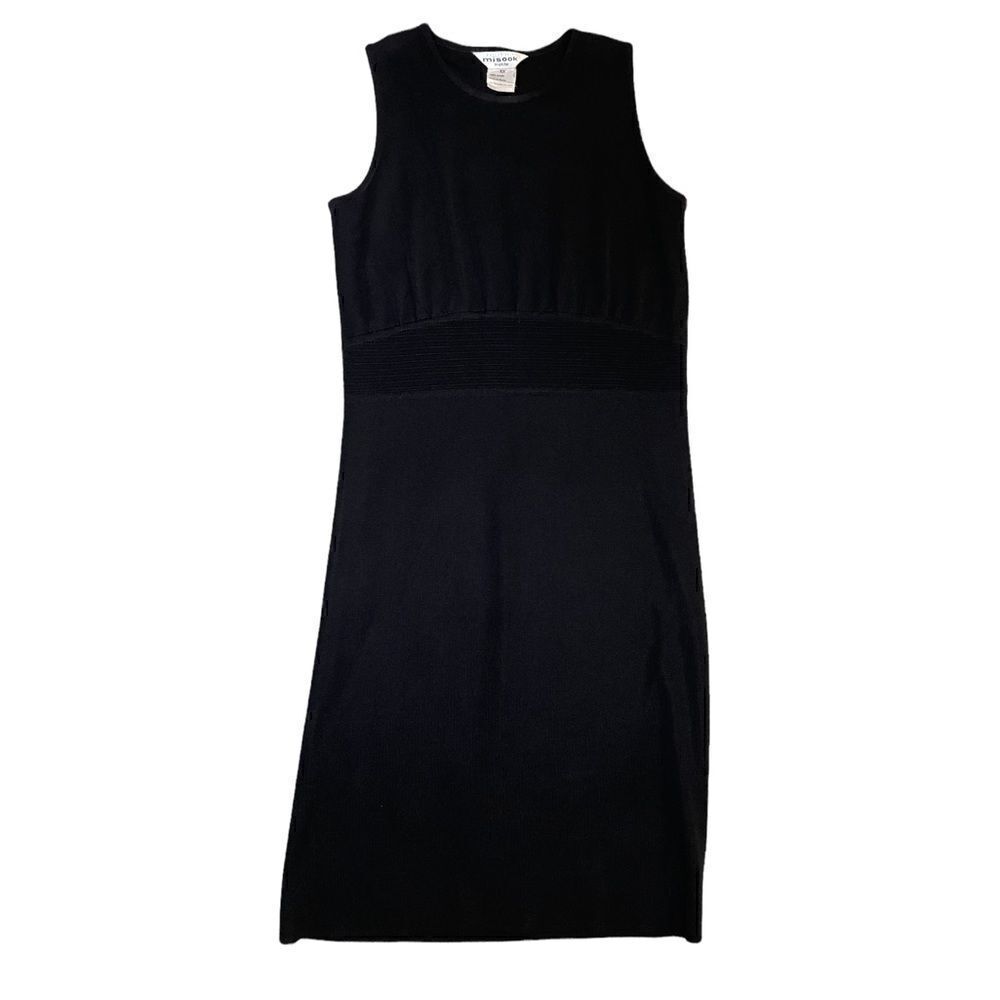 Misook Little Black Midi Dress